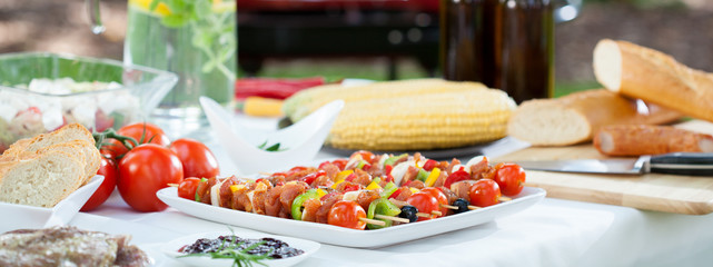 Before barbecue party