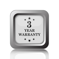 3 year warranty icon