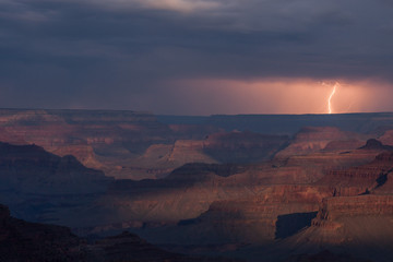 Storm over Grand Canyon