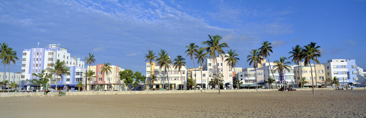 Fototapeta na wymiar SoBe, Miami Beach, Florida