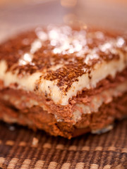 Homemade banana cake