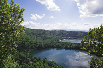 Obraz premium The two lakes