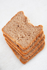 Homemade rye bread