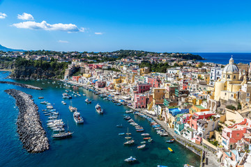 Procida island in Italy