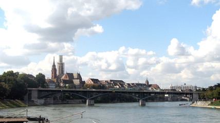Fototapeta premium Ansicht von Basel
