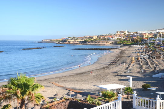 Przepiękna Playa de Torviscas w Adeje, Tenerife
