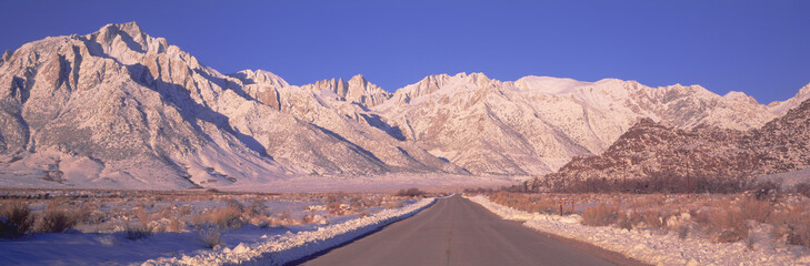 Sunrise at 14,494 feet, Mount Whitney near Lone Pine, California