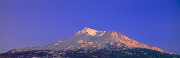 Sunrise at Mount Shasta, California