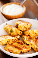 Zucchini croquettes