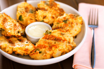 Zucchini croquettes