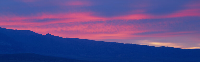 Fototapeta na wymiar Sunrise in Death Valley National Park, California