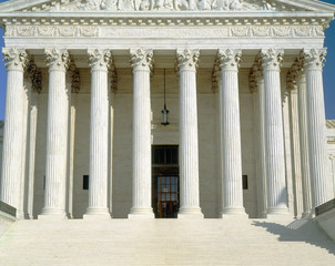 Obraz premium Front of US Supreme Court, Washington DC