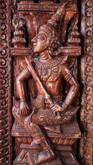 Fototapeta premium Murals wood carvings