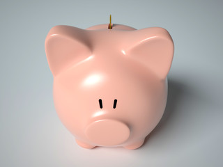 Piggy bank -front view