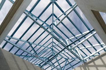 Fototapeta premium Steel Roof-21