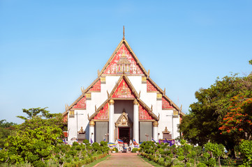 Wihan Phra Mongkhon Bophit, Ayutthaya, Thailand