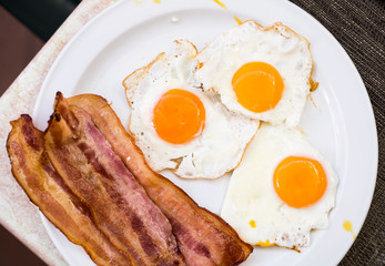 Scrambled Eggs with Bacon