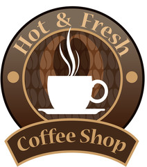 Vector Coffee Shop symbol