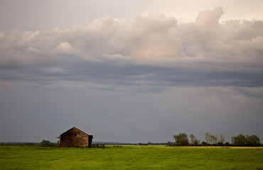 Storm Clouds Prairie Sky