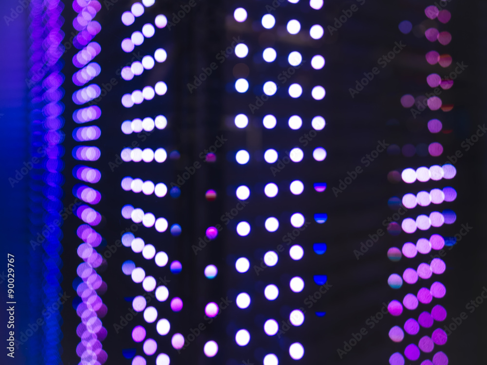 Poster Technology Abstract background Led light pattern perspective