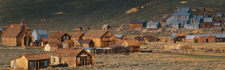 This is an old ghost town from around 1859. It was known as the Baddest Town in the West during the gold rush period.