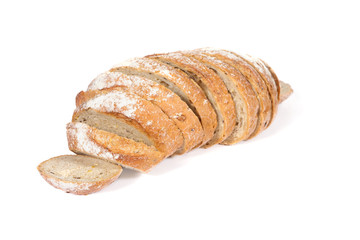 Sliced brown bread