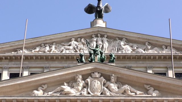 Alte Oper Historical Ancient Opera Building in Frankfurt