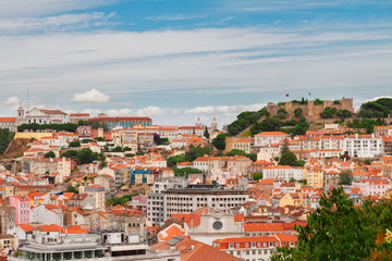 Saint George's Castle , Lisbon, Portugal