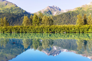 Lake on Alaska