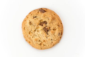 milk chocolate toffee almond cookies