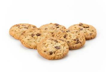 milk chocolate toffee almond cookies