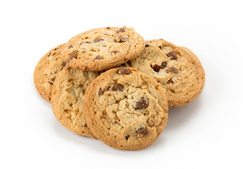 milk chocolate toffee almond cookies