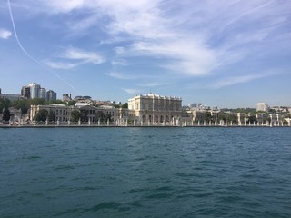 Obraz premium Sahilde Yerleşim