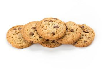 milk chocolate toffee almond cookies