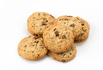 milk chocolate toffee almond cookies