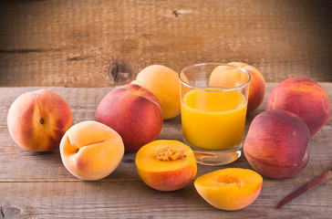 Peach juice.
