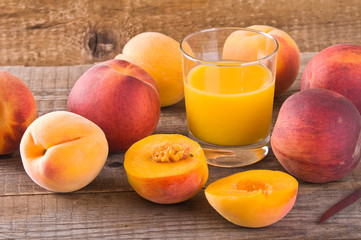 Peach juice.