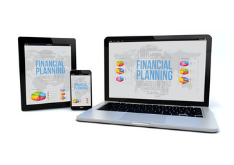 responsive financial planning concept