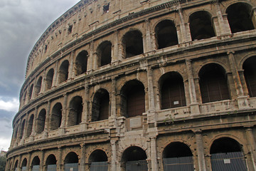 Fototapeta premium Coliseo, amfiteatro de Roma, Amphitheatrum Flavium Romae