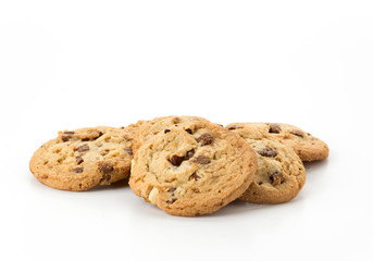 milk chocolate toffee almond cookies