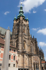 Fototapeta premium Cathédrale Saint-Guy - Prague - République tchèque 