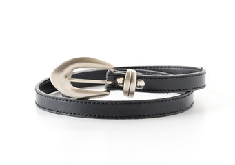 belt on white background