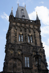 Fototapeta na wymiar Tour de la poudriere - Prague