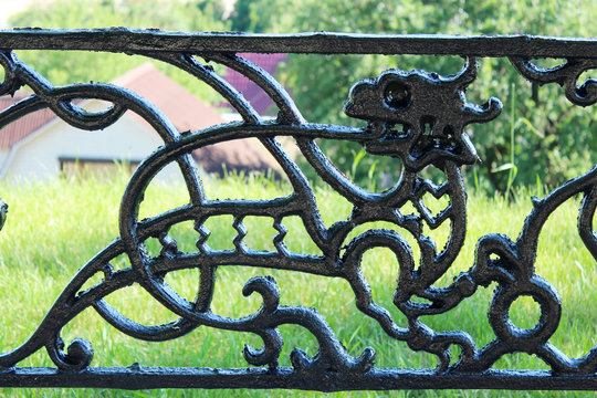 ancient symbol of Chernihiv town Simargl