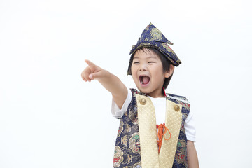 端午の節句の子供