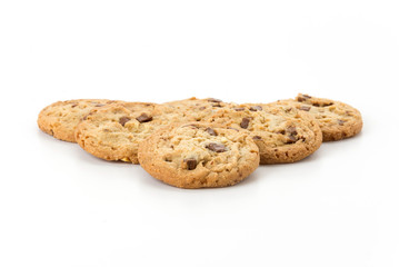 milk chocolate toffee almond cookies