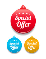 Special Offer Round Tag