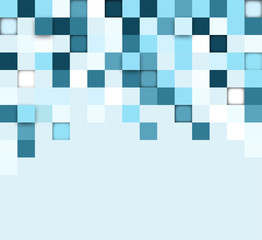 Squares technology background.