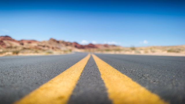Road to the Valley of fire