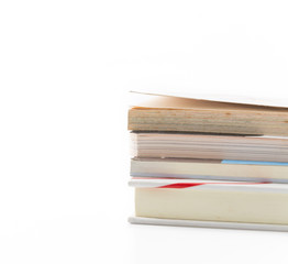 book on white background